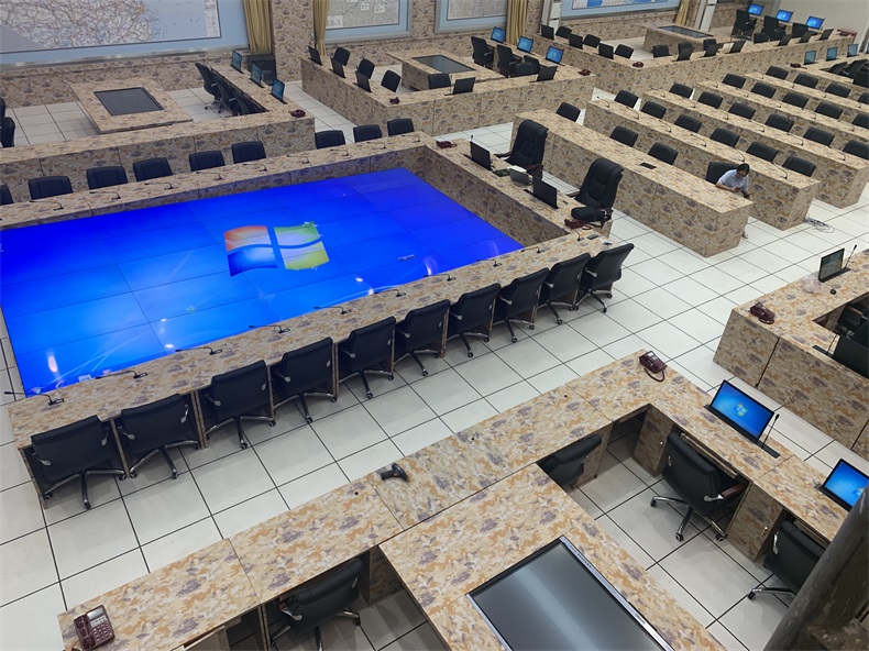 陜西某部隊(duì)指揮中心系統(tǒng)